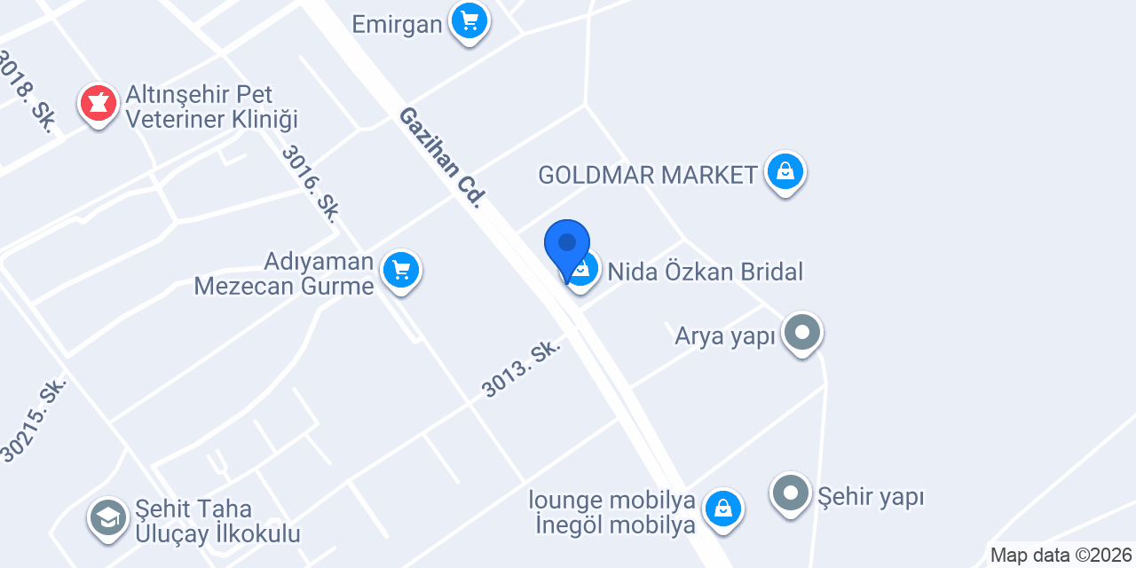 Hozana İnşaat Ltd. Şti. konumu