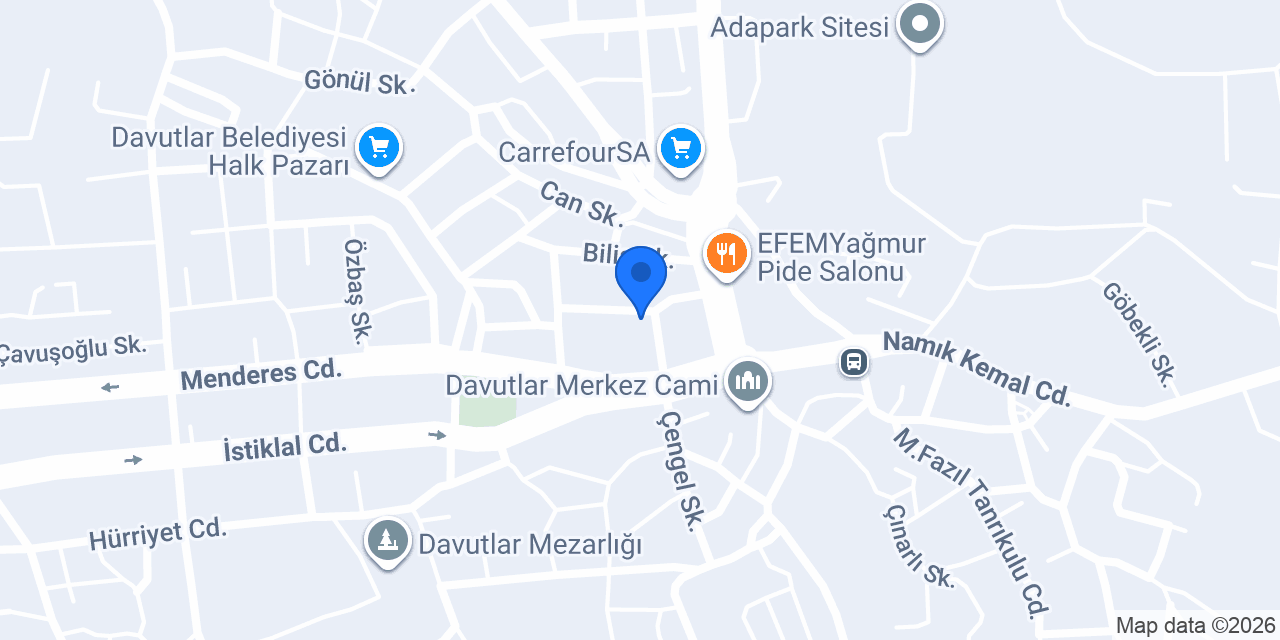 SAĞNAK EMLAK konumu