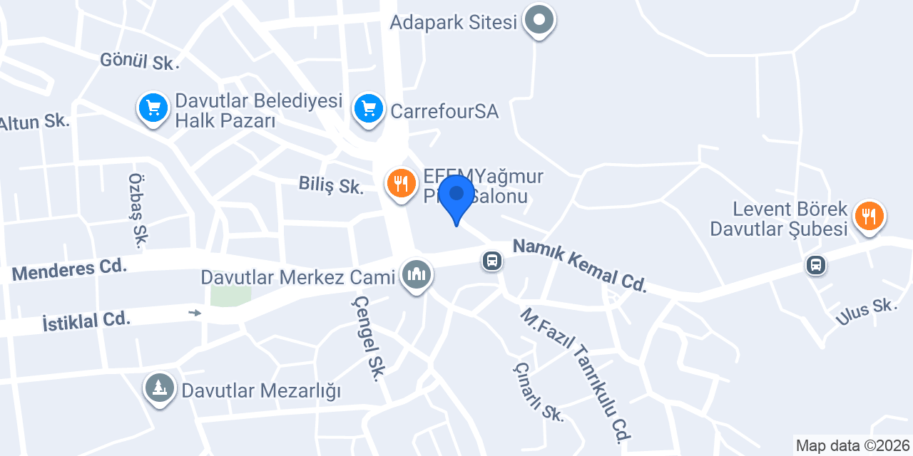 Diş Hekimi Umutcan Gürkan konumu