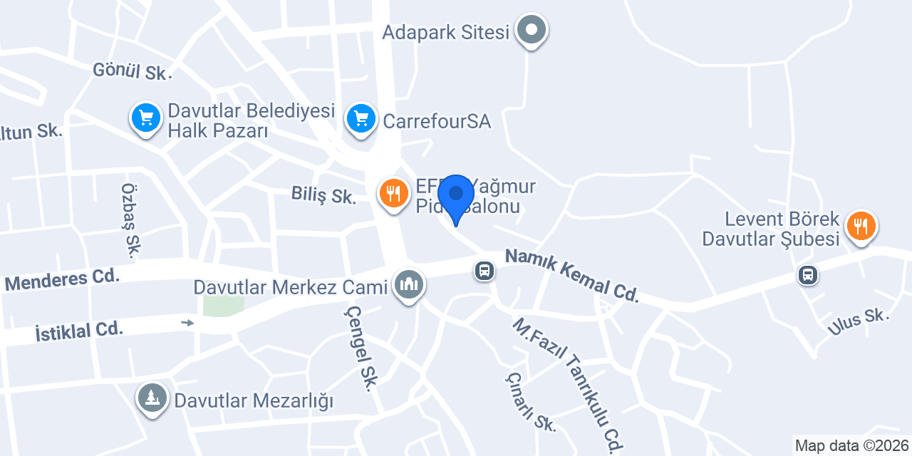 KILINÇLI EMLAK konumu