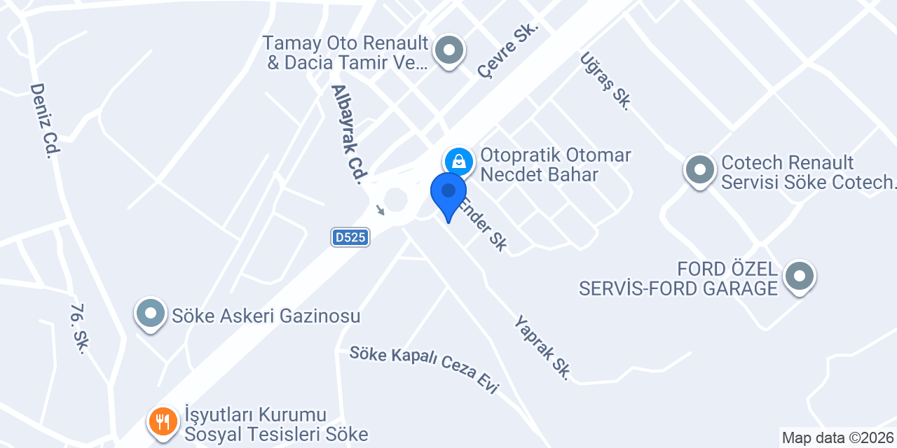 ORHAN ASKER OTO TAMİR konumu