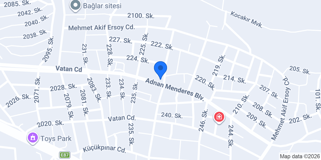 FTH İNŞAAT konumu