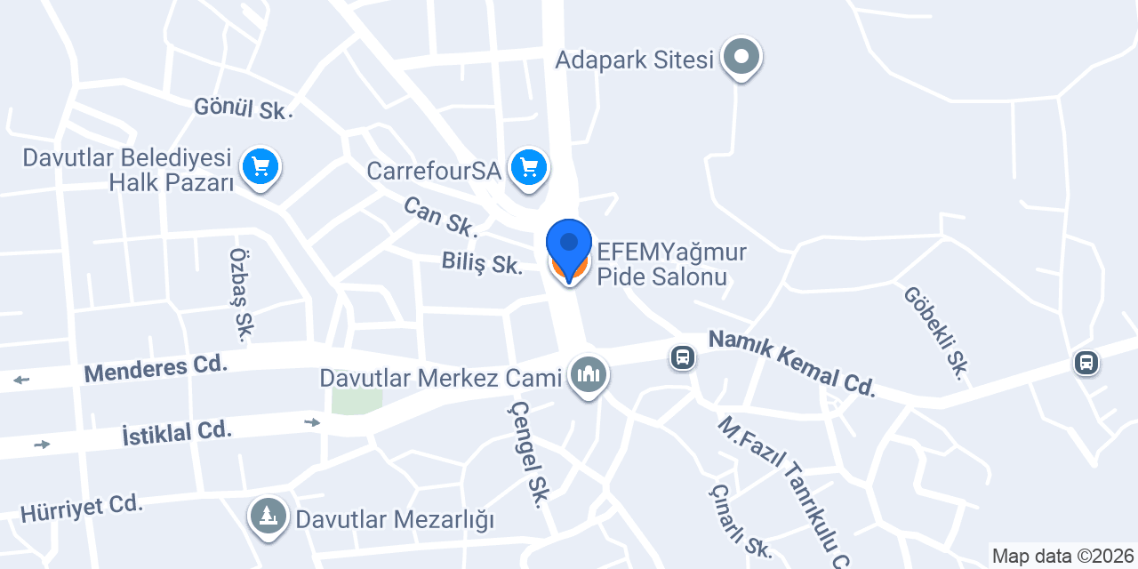 Atagöz Optik konumu