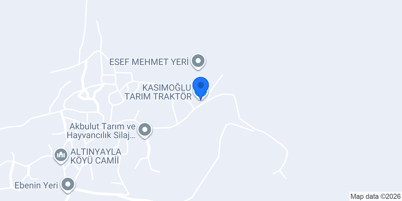 KASIMOĞLU TARIM TRAKTÖR konumu