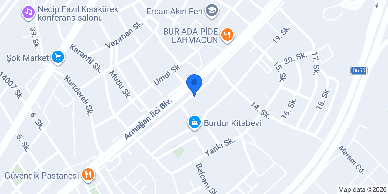 TOKİ TEKEL(EROL BÜFE) konumu