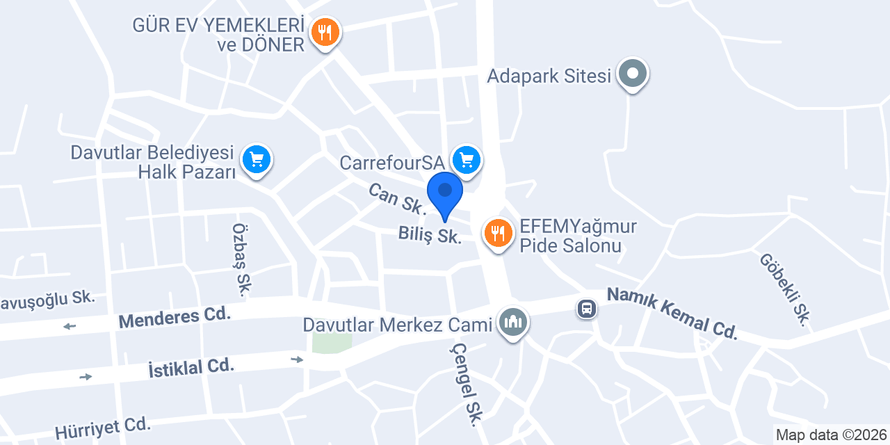 Akın Rent A Car konumu