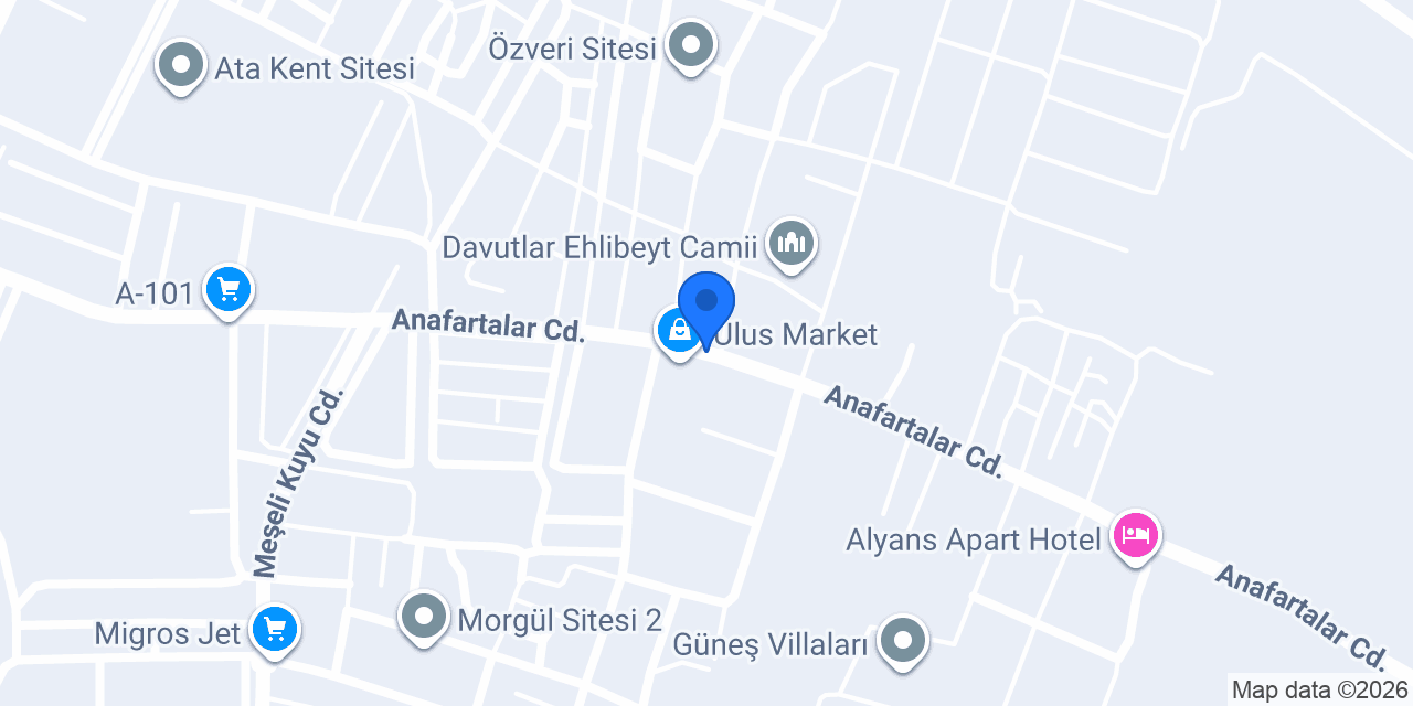 Ekol Yapı Market konumu