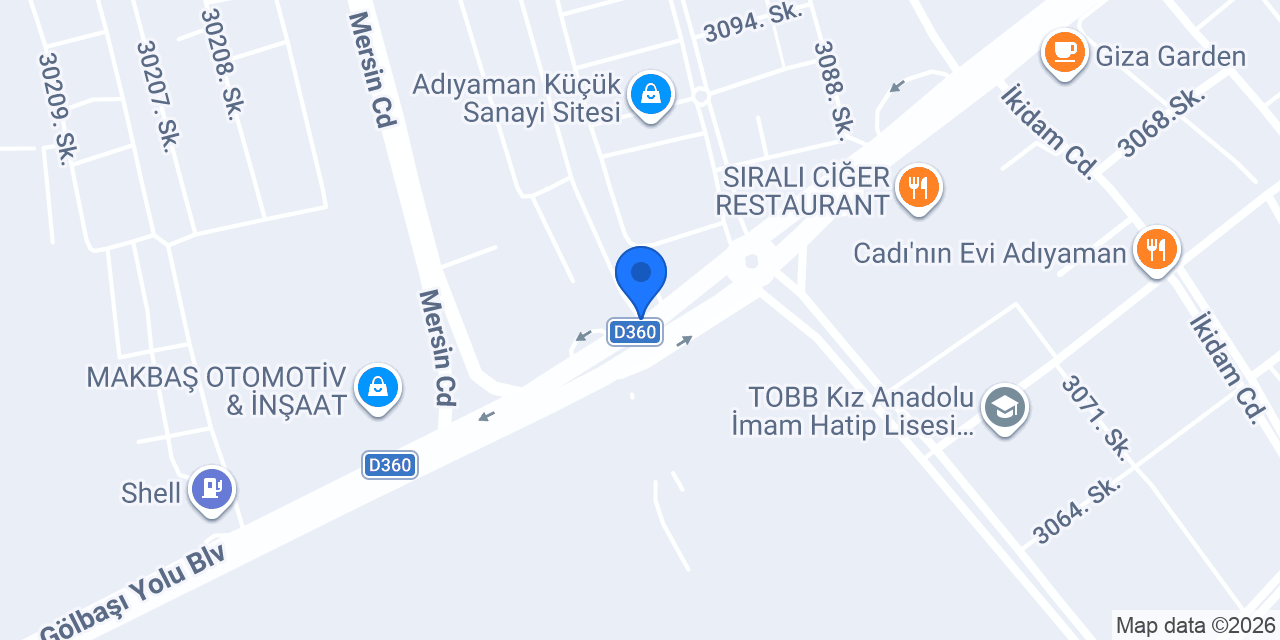 ERKUNT BAYİİ konumu