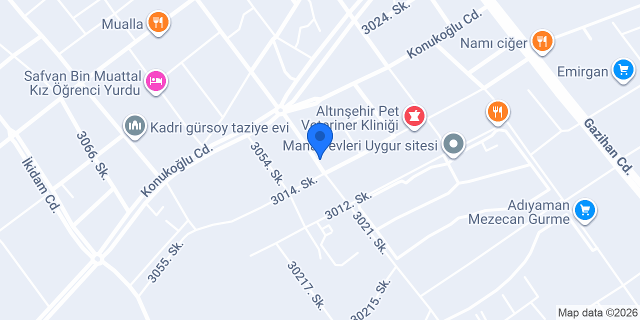 BİZİM SİMİT SARAYI konumu