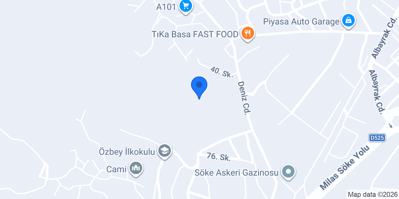 Atay Pompa Sondaj Aydın konumu