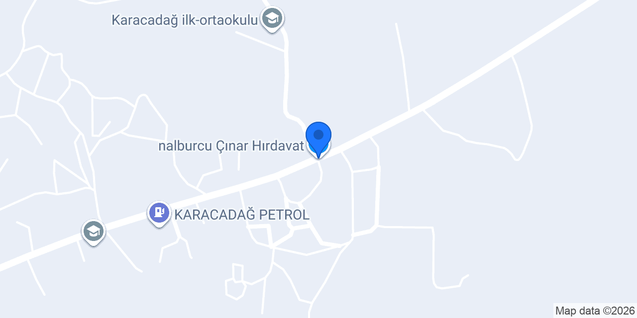 nalburcu Çınar Hırdavat konumu