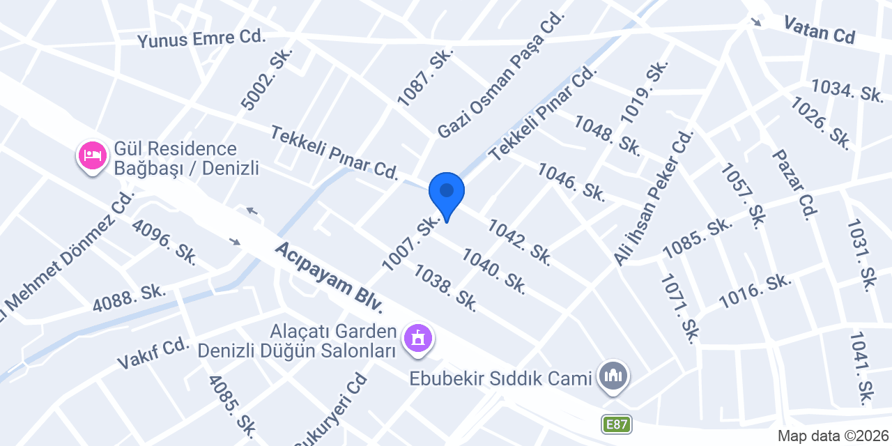 Salon ışıltı konumu