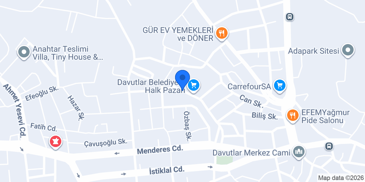 Zerener rent a car konumu