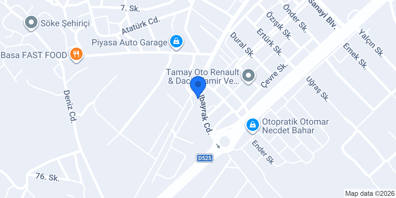 Yaşar Elektrik konumu