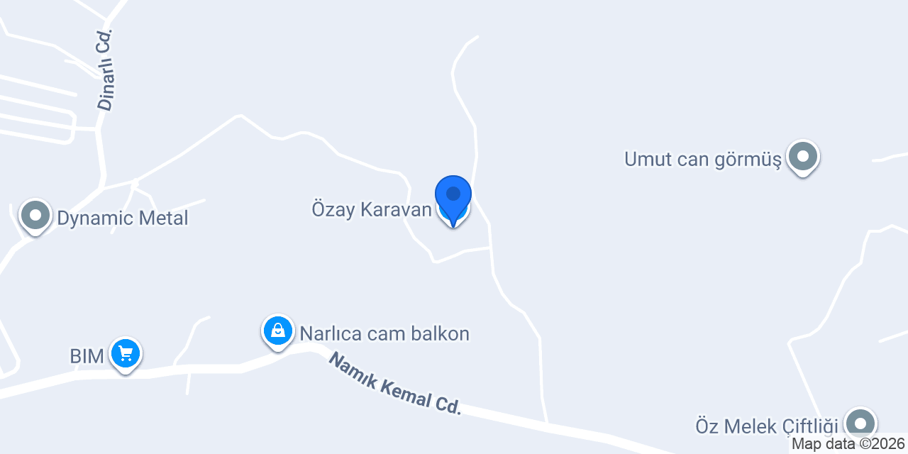 Özay Karavan konumu