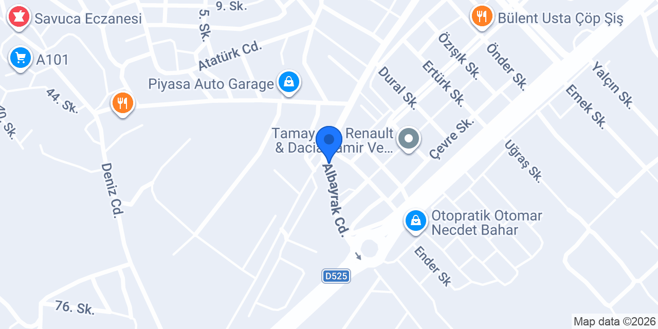 HAKAN OTO BOYA konumu