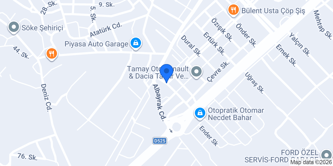 Balcıoğlu Mobilya konumu