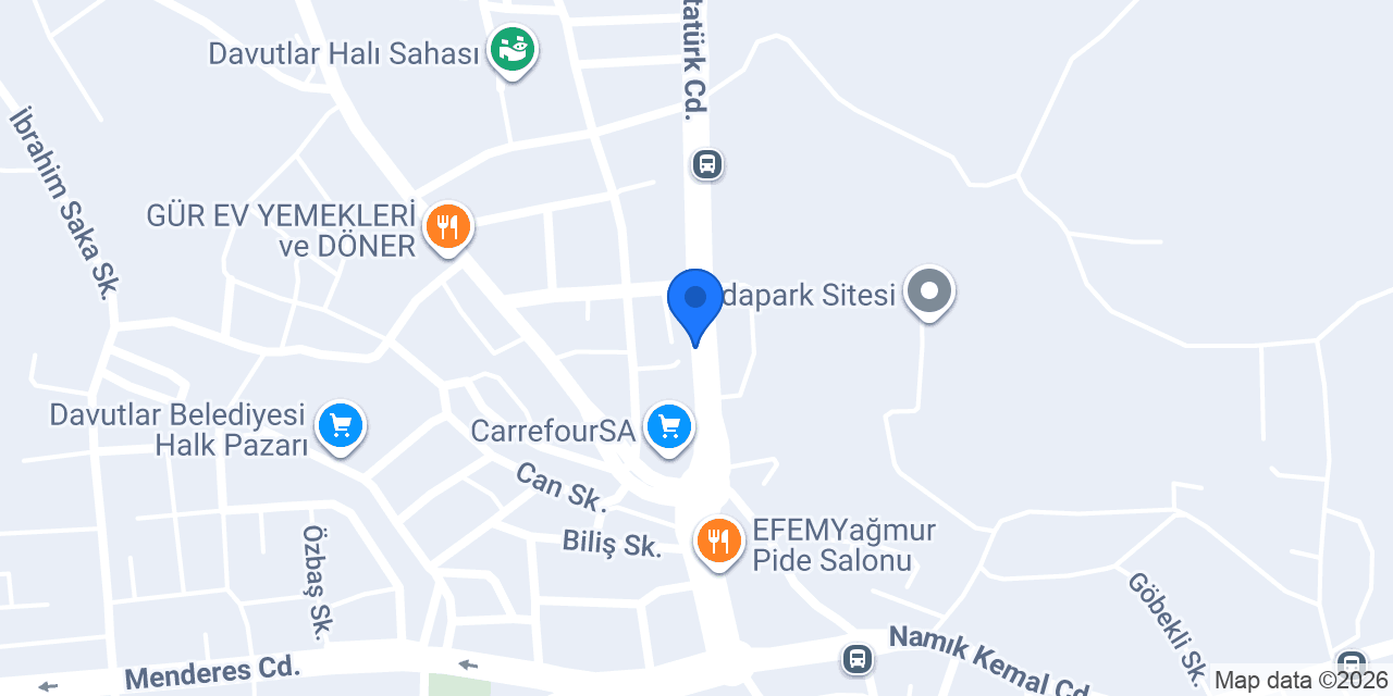 Mazlumlar Yapı Market konumu