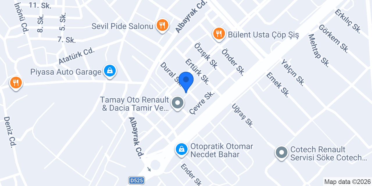 Başkaya İnşaat konumu