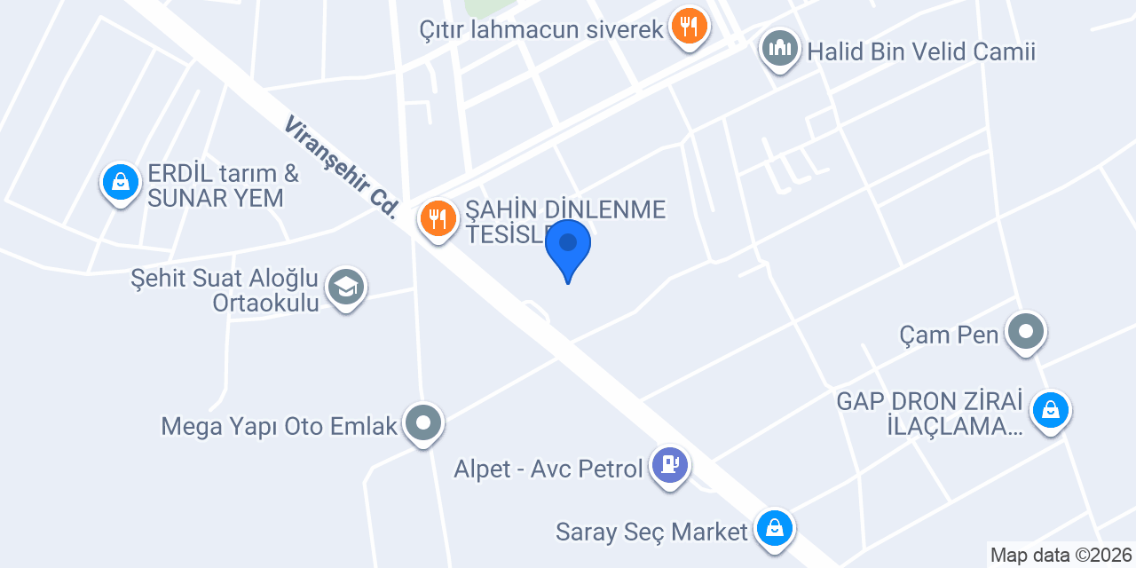 Özavcı yıkama yağlama konumu