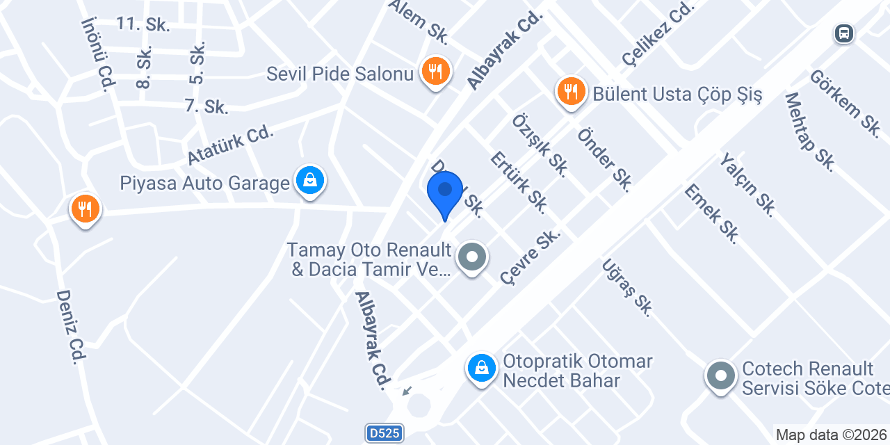 ÇİGERCİ ALİ USTA konumu