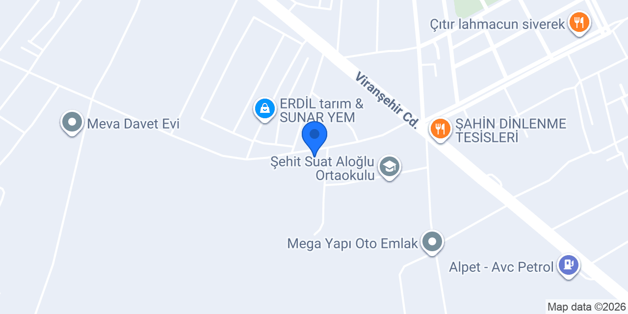 Siverek Borsa selektör konumu