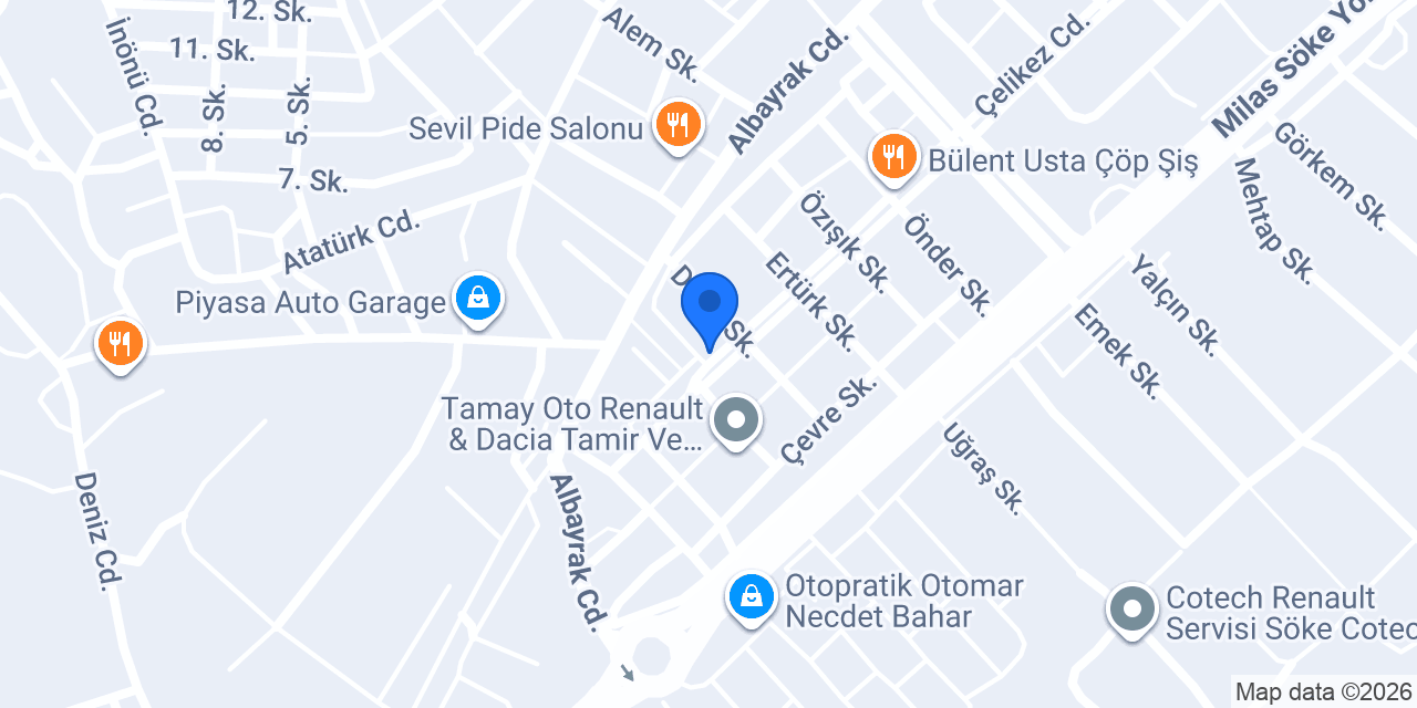 Gökhan Usta Oto Tamir konumu