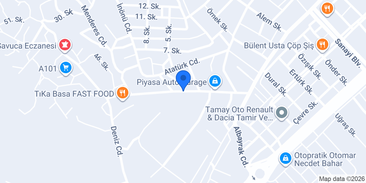 TOSTÇU İLYAS USTA SAVUCA konumu