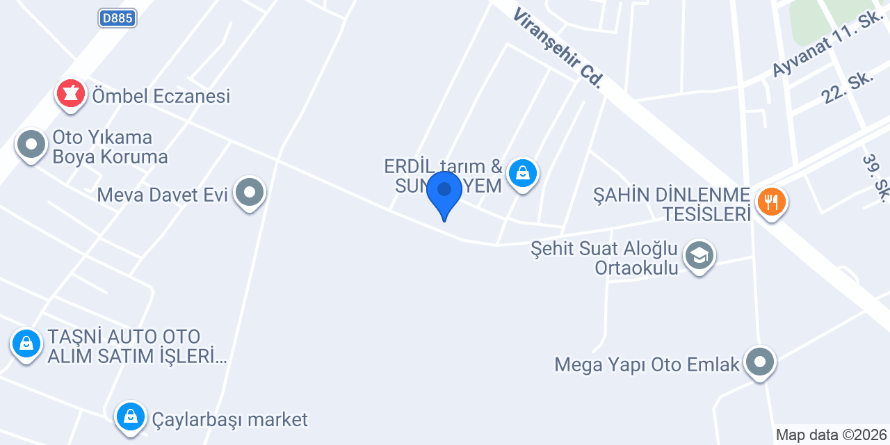 ERDİL TARIM konumu