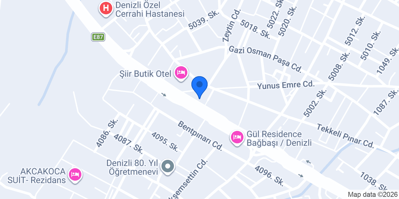 PASVAK AŞEVİ (ŞUBE) konumu