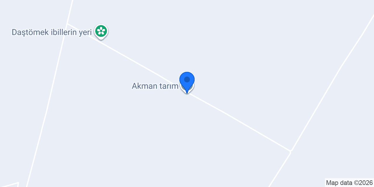 Akman tarım konumu
