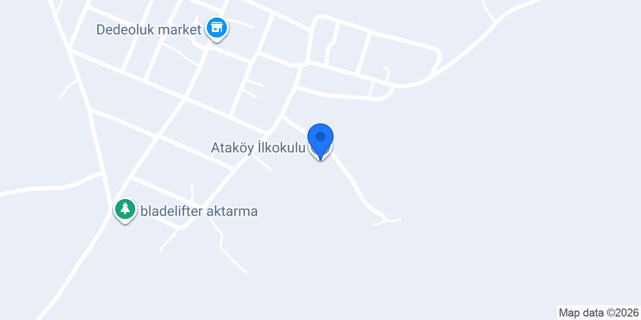 Ataköy İlkokulu konumu
