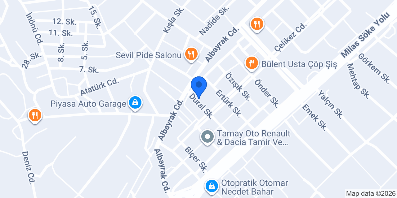 DEMİR OTO MEKANİK konumu