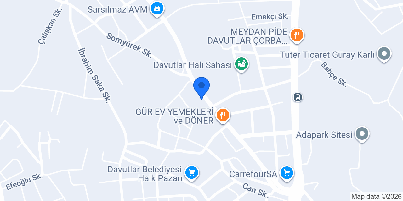 Hatay Ezel İnşaat Şirketi konumu