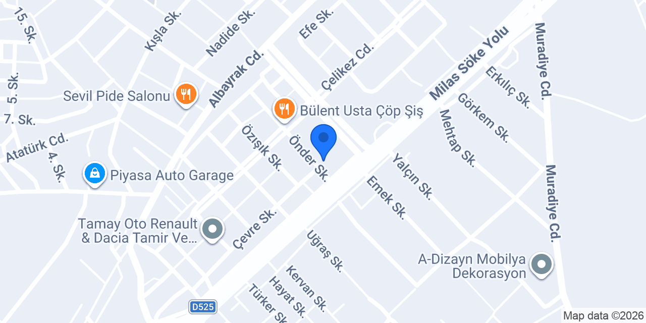 Uğur büfe konumu