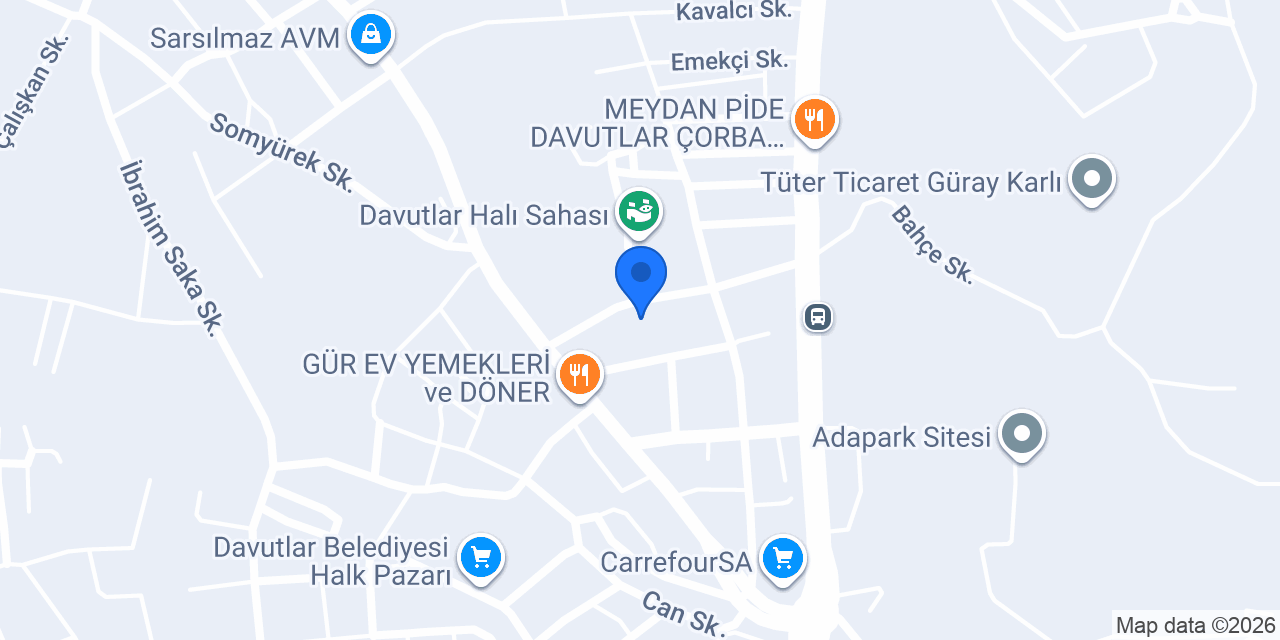 ŞEKERİM CAFE konumu