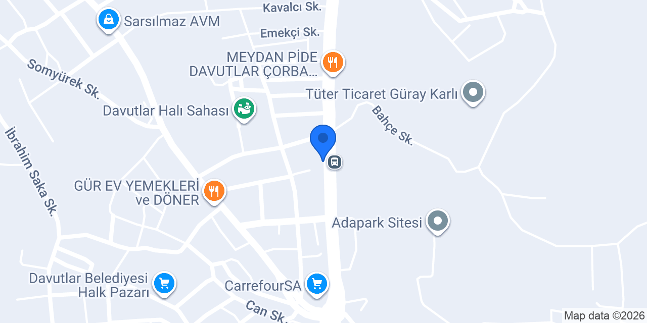 Kavak Fide& Çiçek konumu