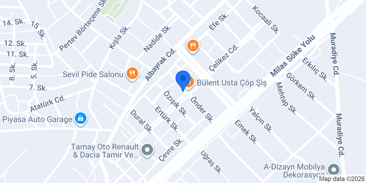Çınar Motorlu Araçlar Ltd. Şti. Mustafa Çınar konumu