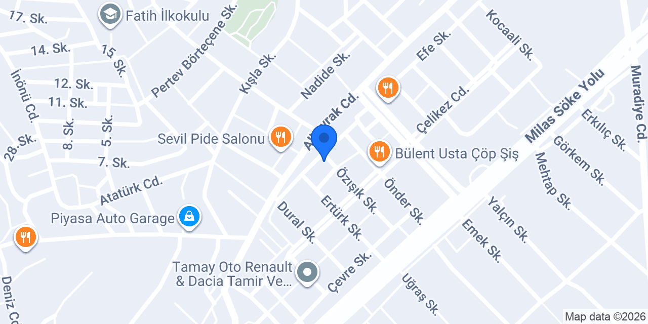 BERKOİL konumu