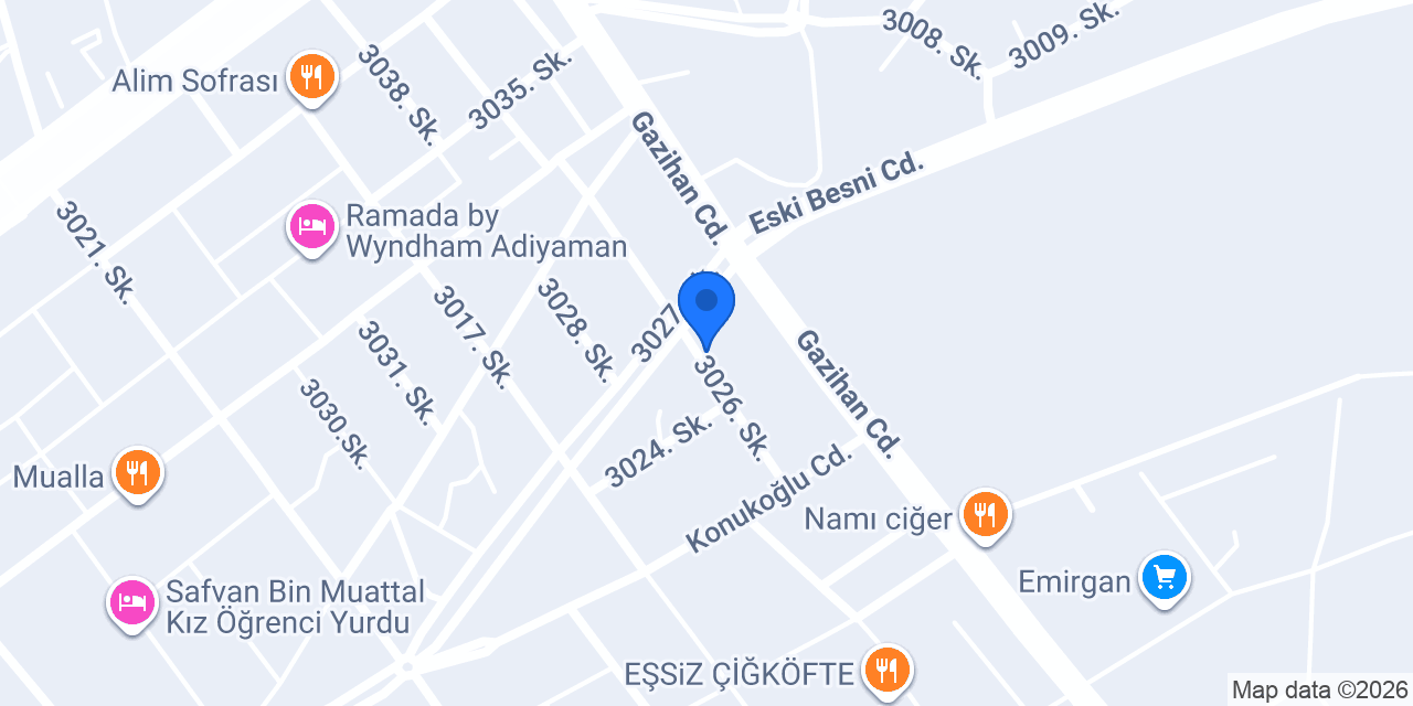 Altın Tantuni Kebap konumu