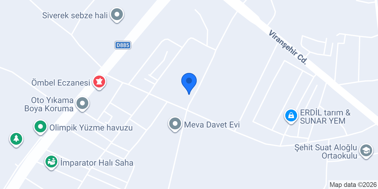 EG MOTORS SİVEREK konumu