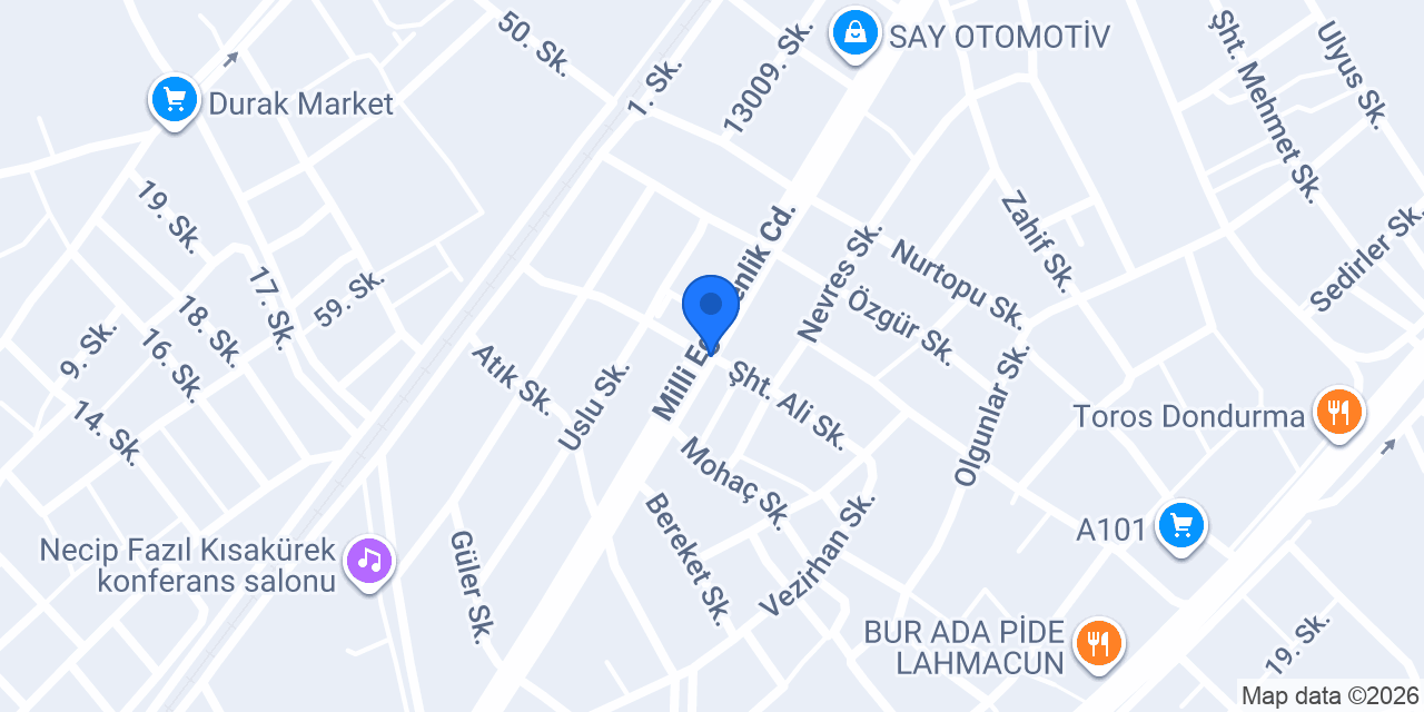 Akyaz Yapı Hırdavat konumu