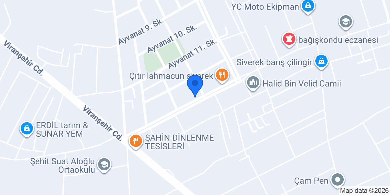 Güneydoğu Yapi Tesisat konumu