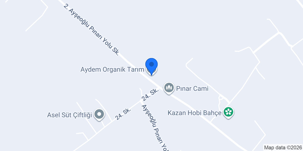 Aydem Organik Tarım konumu