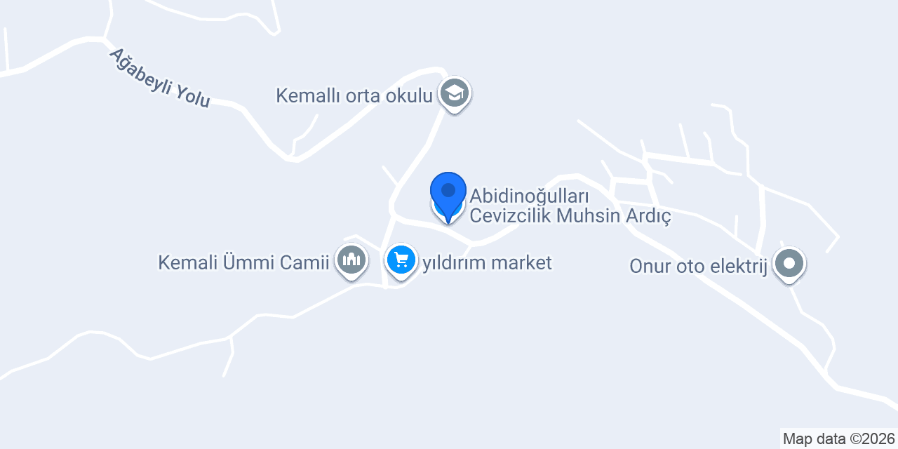 Abidinoğulları Cevizcilik Muhsin Ardıç konumu