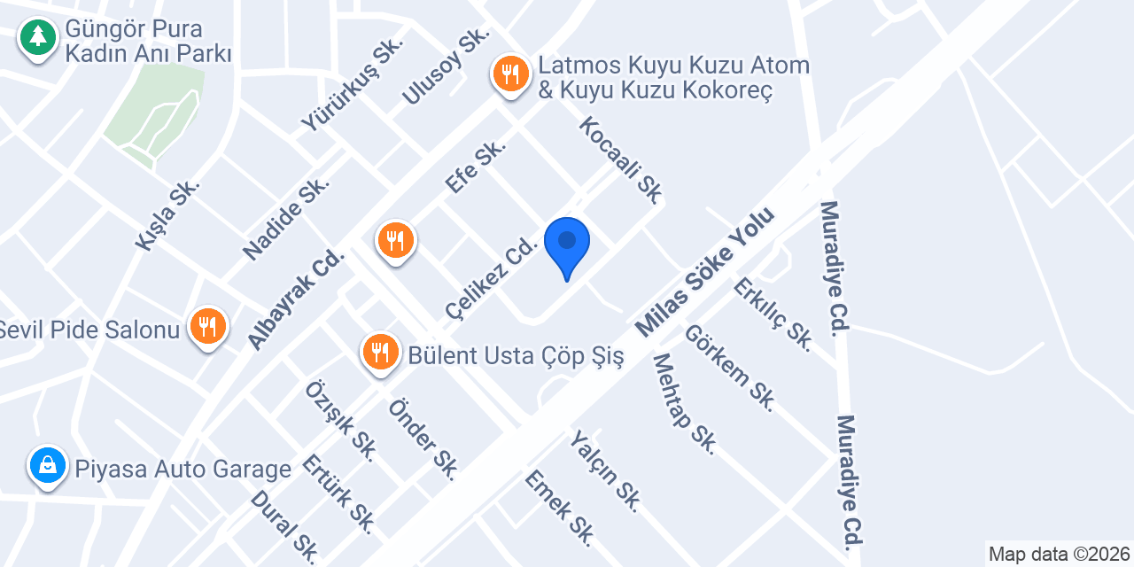 GÜLER mermer granit konumu