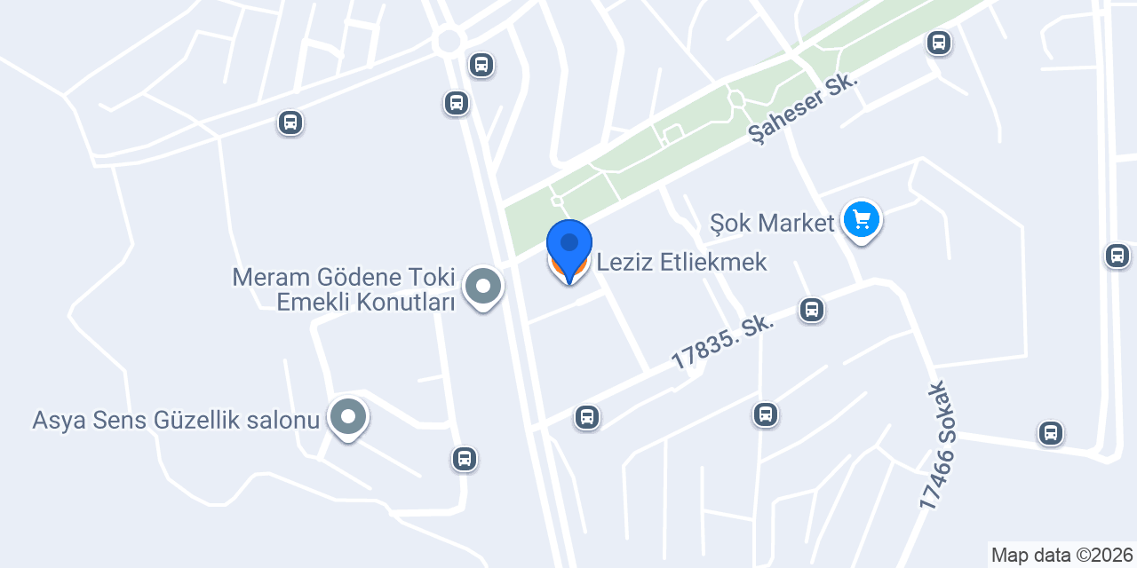 Leziz Etliekmek konumu