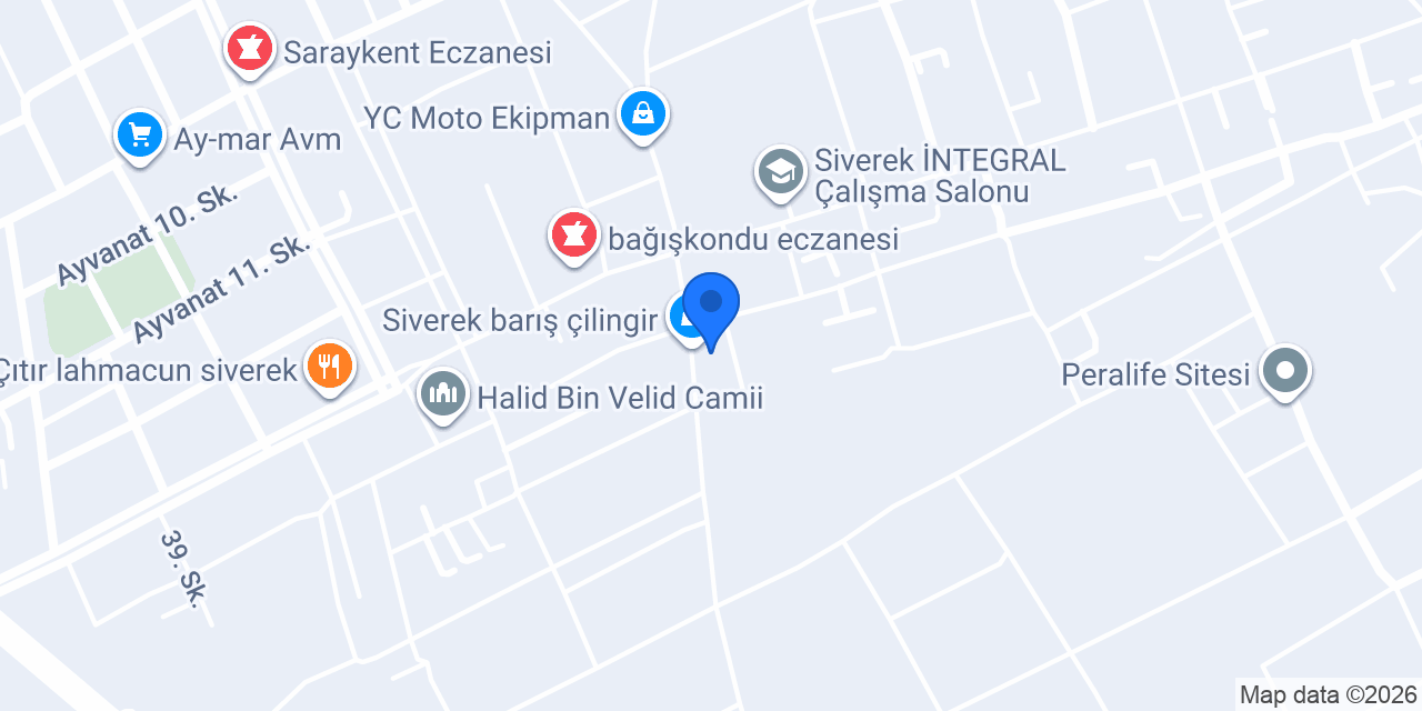 Çakmaklar Doğalgaz Sıhhi Tesisat konumu