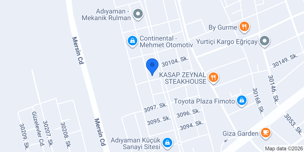 Mersin oto anahtar konumu