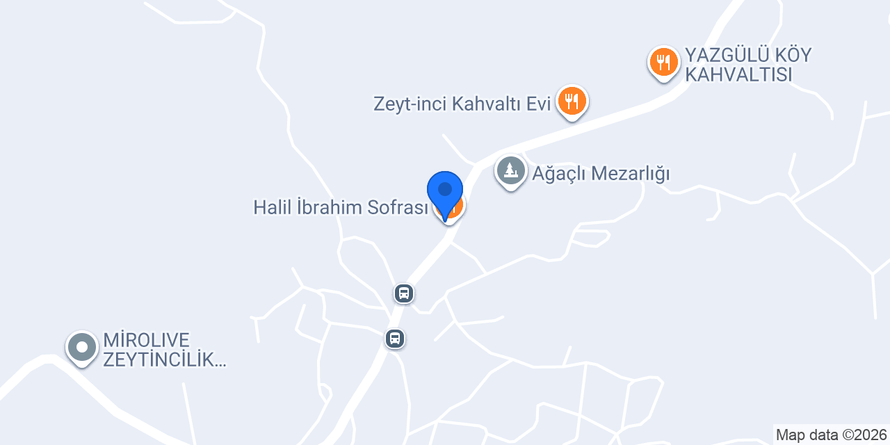 Halil İbrahim Sofrası konumu